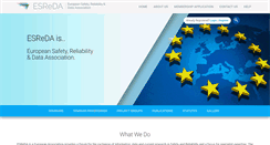 Desktop Screenshot of esreda.org