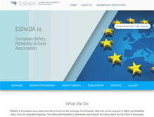 Tablet Screenshot of esreda.org